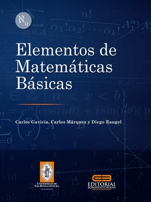 cover image of Elementos de matemáticas básicas
